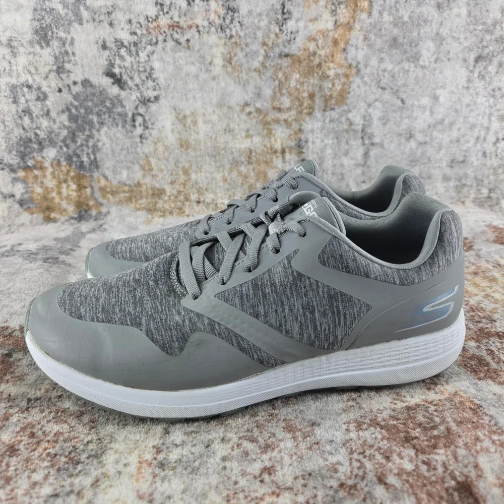 Skechers Go Golf Max Spikeless Golf Shoes Womens 7.5 Gray Ultra Flight Comfort‎